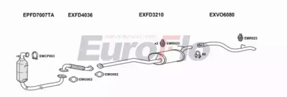 Система выпуска ОГ EuroFlo VOC3016D 4004E